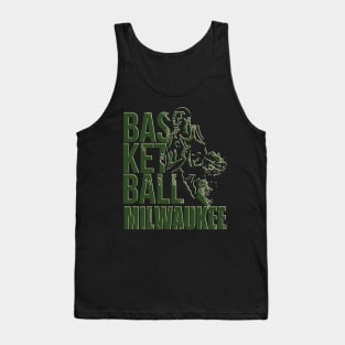 Milwaukee  basketball Tank Top